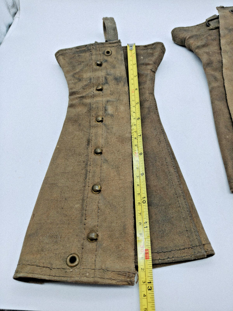 ORIGINAL WWII US USMC COMBAT FIELD LEGGINGS