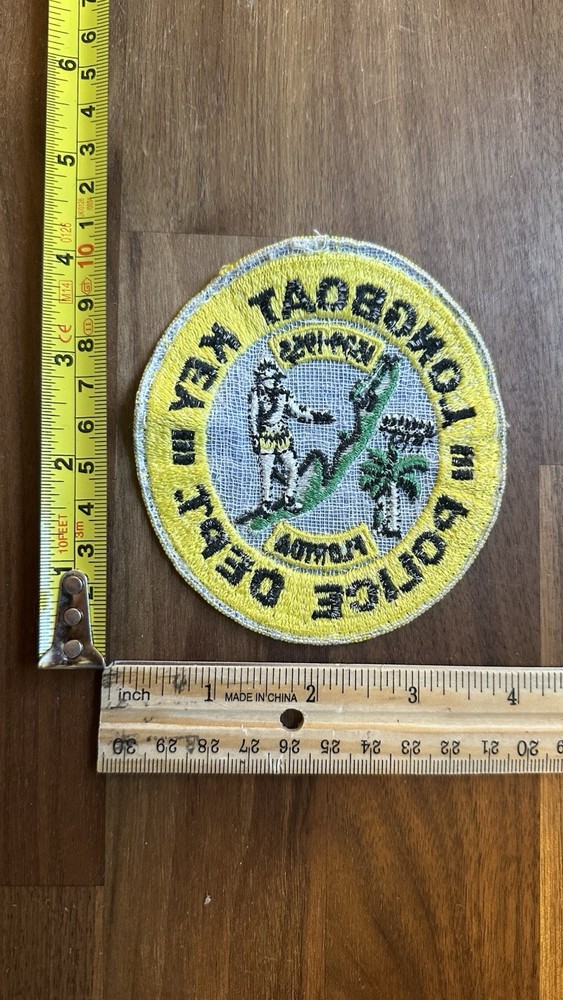 LONGBOAT KEY FLORIDA FL POLICE PATCH
