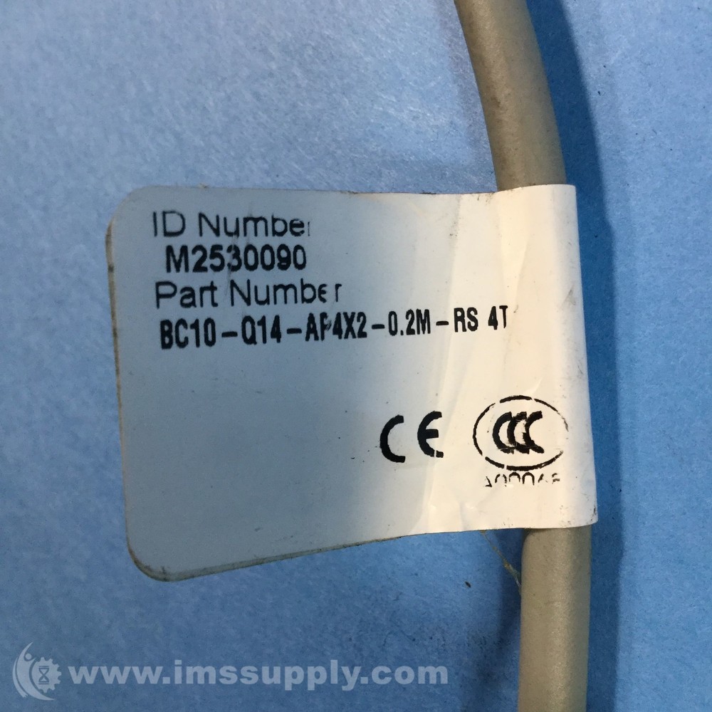 Turck BC10-Q14-AP4X2-0.2M-RS 4T Capacitive Sensor, Embeddable USIP