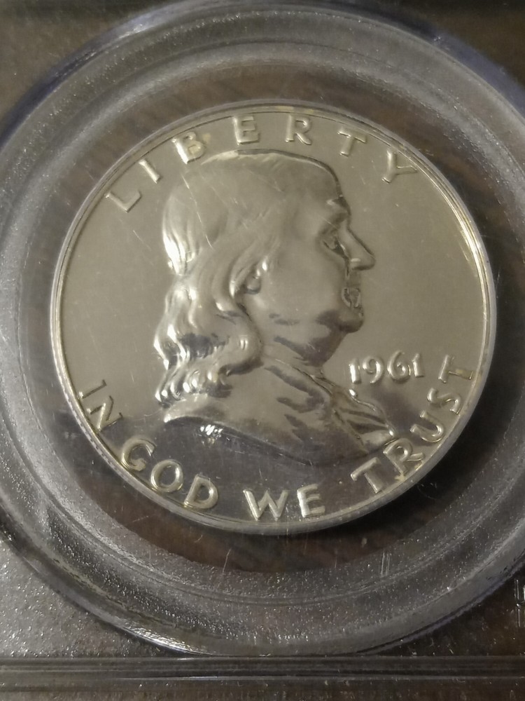 1961-P Benjamin Franklin Silver Half Dollar PR67 - PCGS Graded
