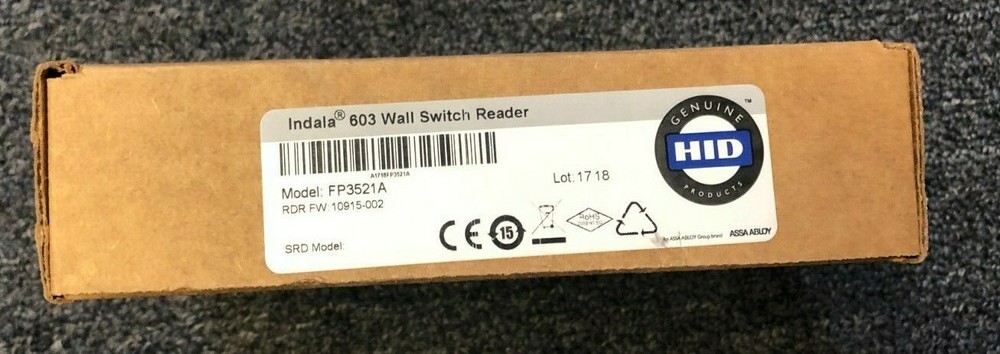 HID Motorola Indala FP3521A FlexPass Reader, Black