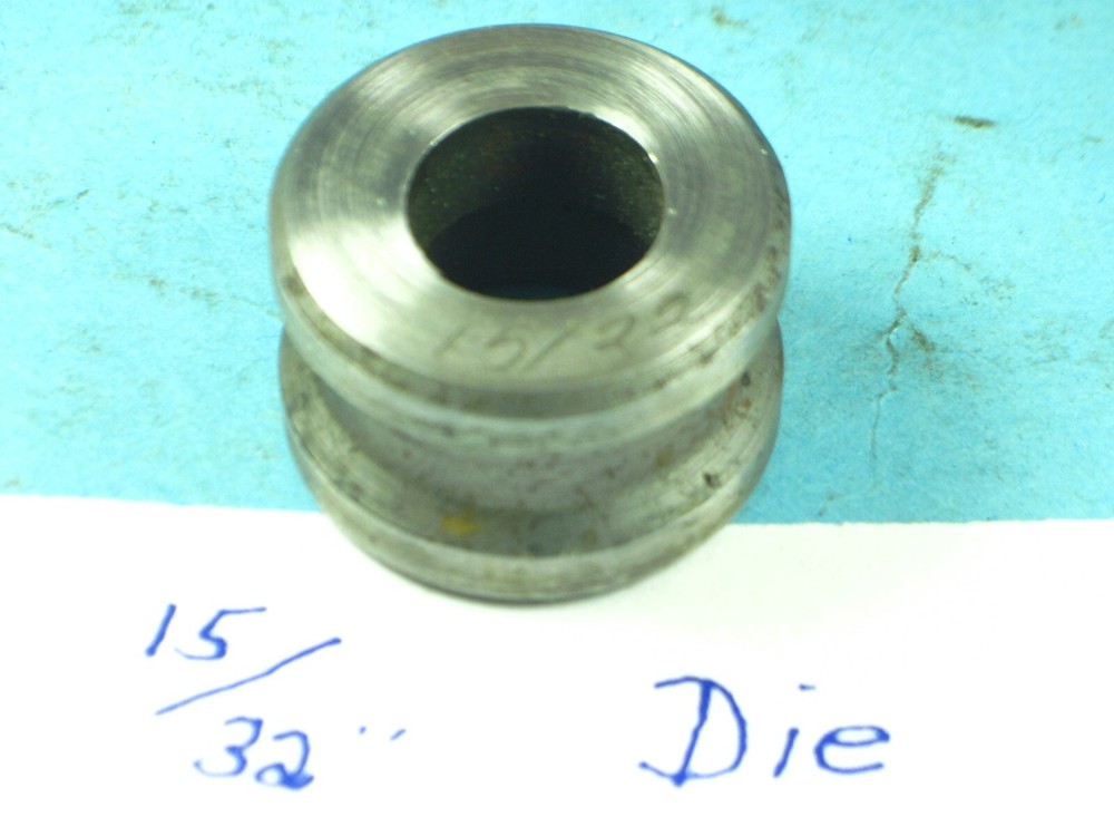 Rotex 15/32 " Round  Die OD = 0.982"