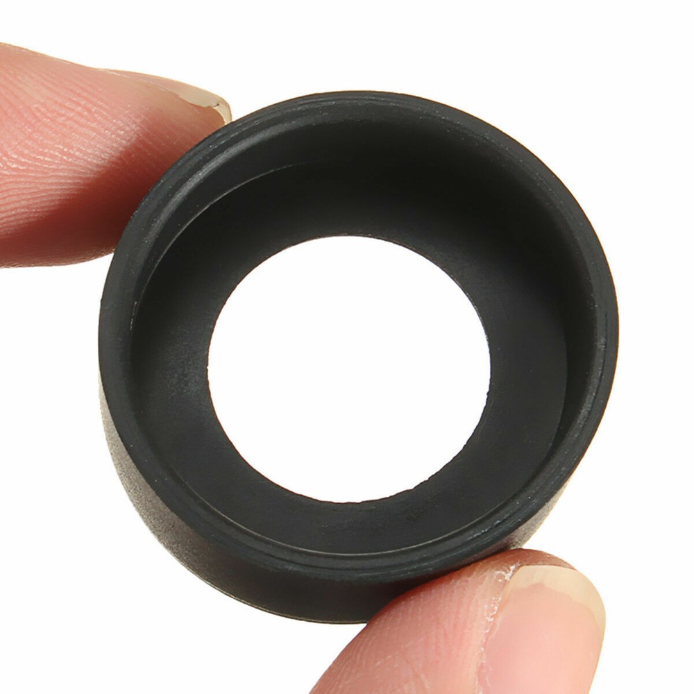 2PCS 29-30mm Microscope Eyepiece Eye Shield Rubber Eye Guards Binocular Eye Cups