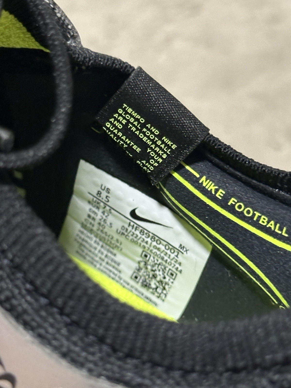 Men Nike Tiempo Legend 10 Elite FG Pro Soccer Cleats HF8980-001 Sz 8.5