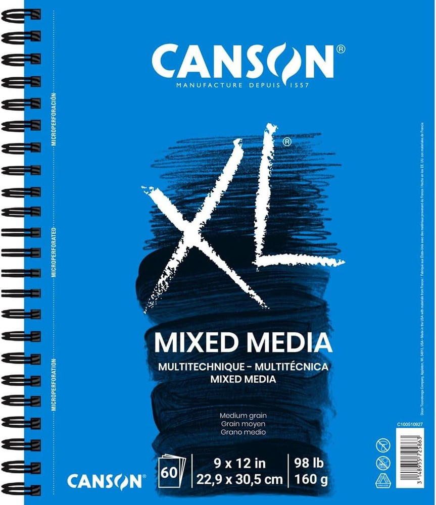 XL Series Mixed Media Pad 9" x 12"