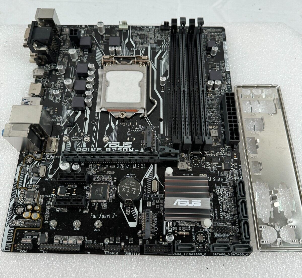 ASUS Prime B250M-A LGA1151 DDR4 mATX Desktop Motherboard USB 3.0 w/ I/O Shield