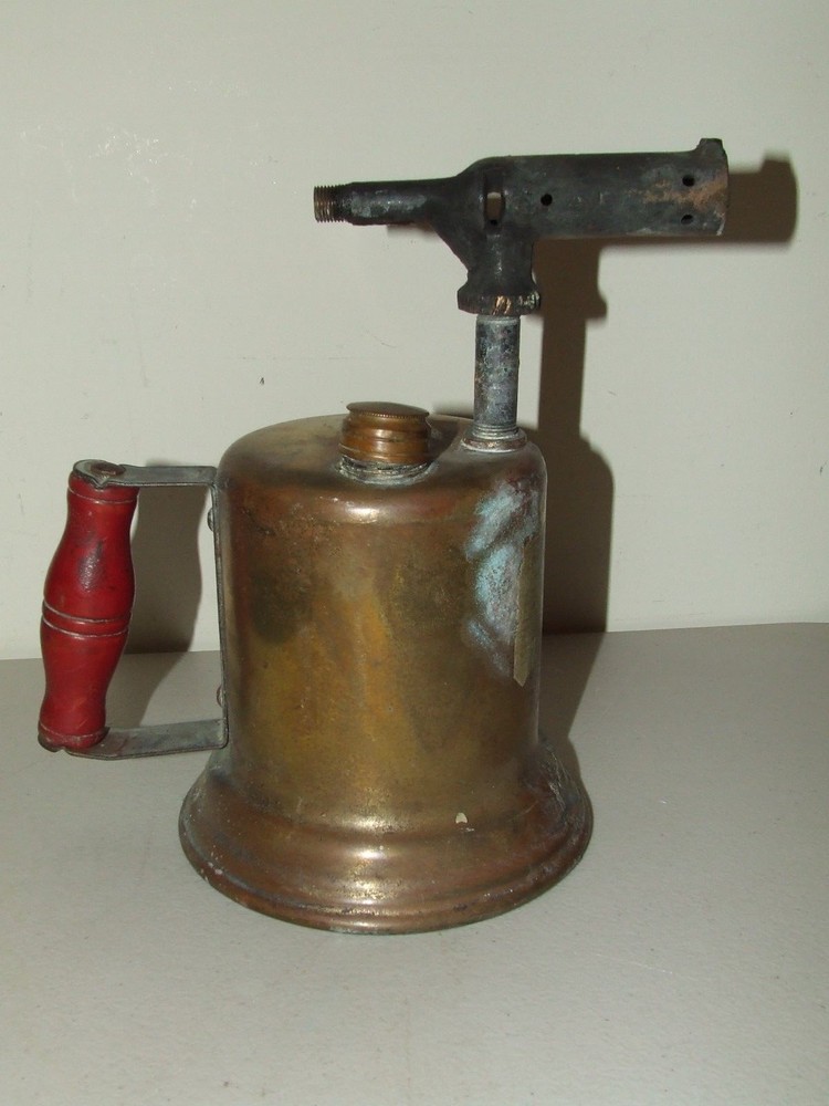 Vintage Brass "Hub" Gasoline Blotorch
