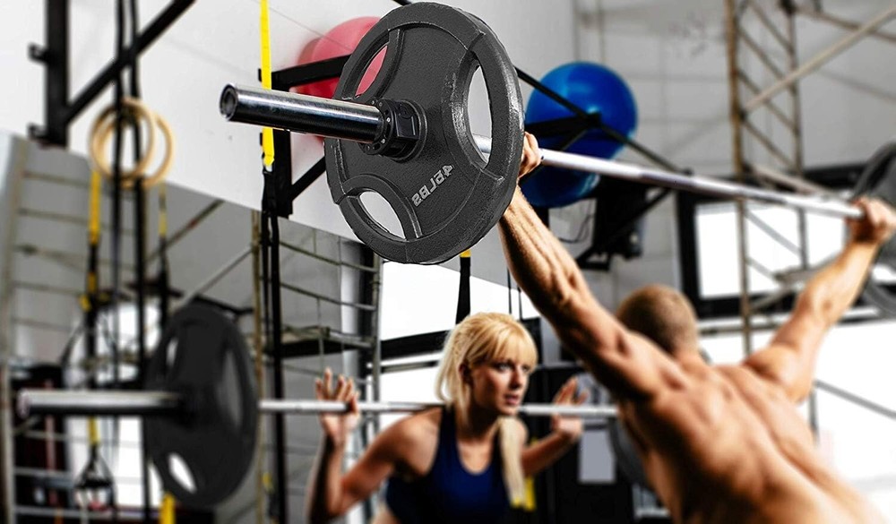 Durable 2-Inch Olympic Barbell Collars with Quick Release for Efficient Lifting