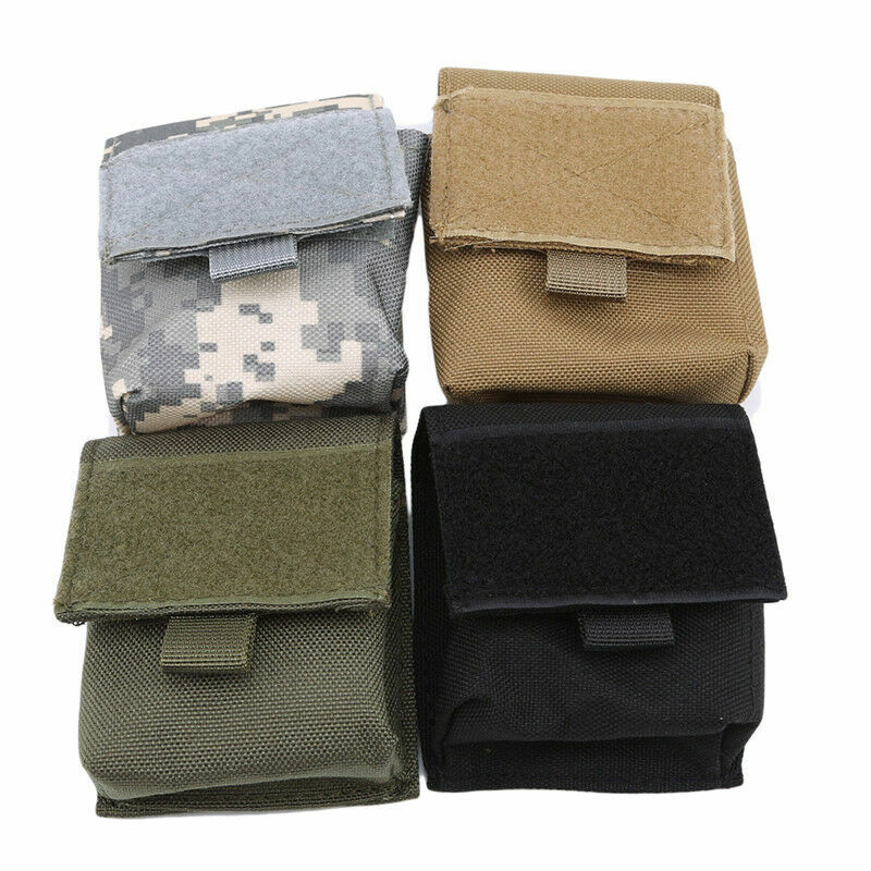 Tactical Mini Belt Pouch Multi-Purpose Small Battery Case Compact Storage Pack