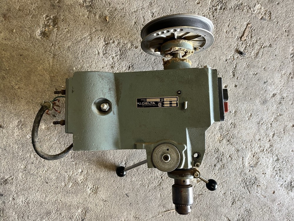 Delta 15-350 Drill Press Head / Quill Feed Head Assembly Replacement Part