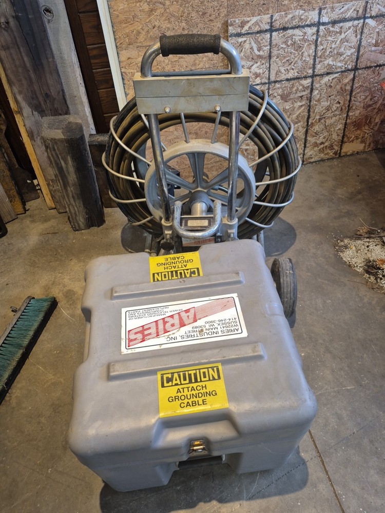 ARIES GAS CAM SETUP WITH PUSH CABLE REEL NO CAMERA