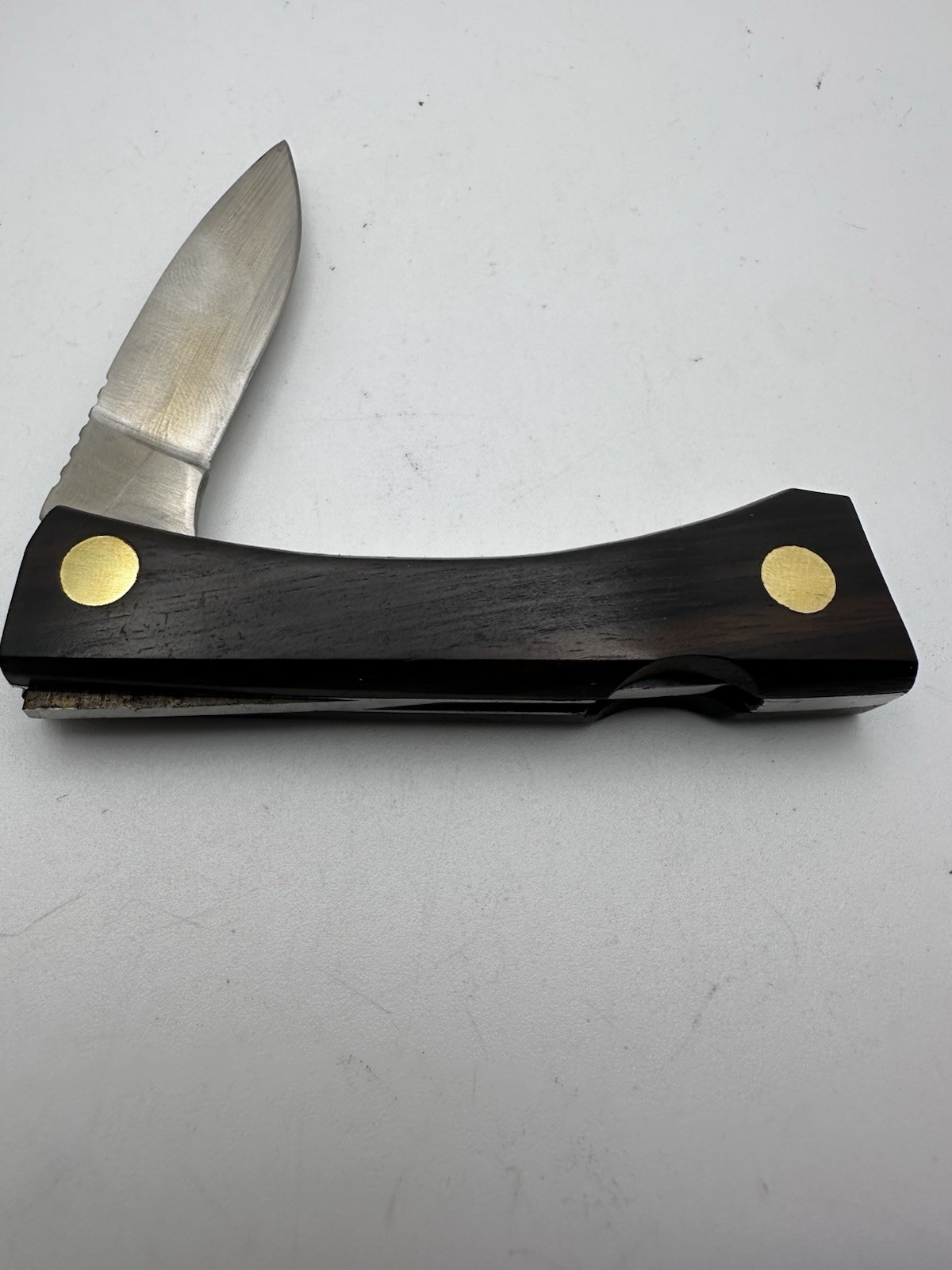 One Dozen Vintage Pocket Knife VALOR CHIEF KNIFE Japan Ebony Handle Model 331