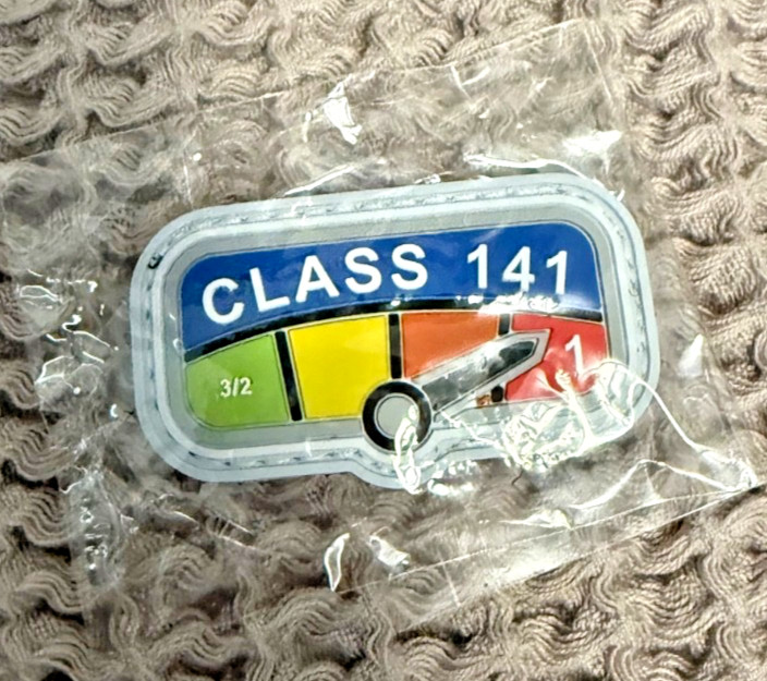 Police Sheriff Academy Class 141 PVC Morale Patch Hook & Loop