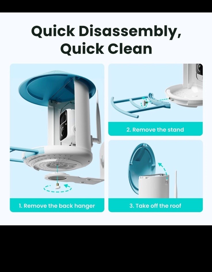 Birdfy Feeder - AI-Powered Smart Bird Feeder with Camera