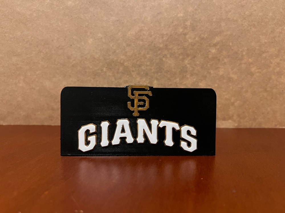 Baseball Team Sports Card Stand