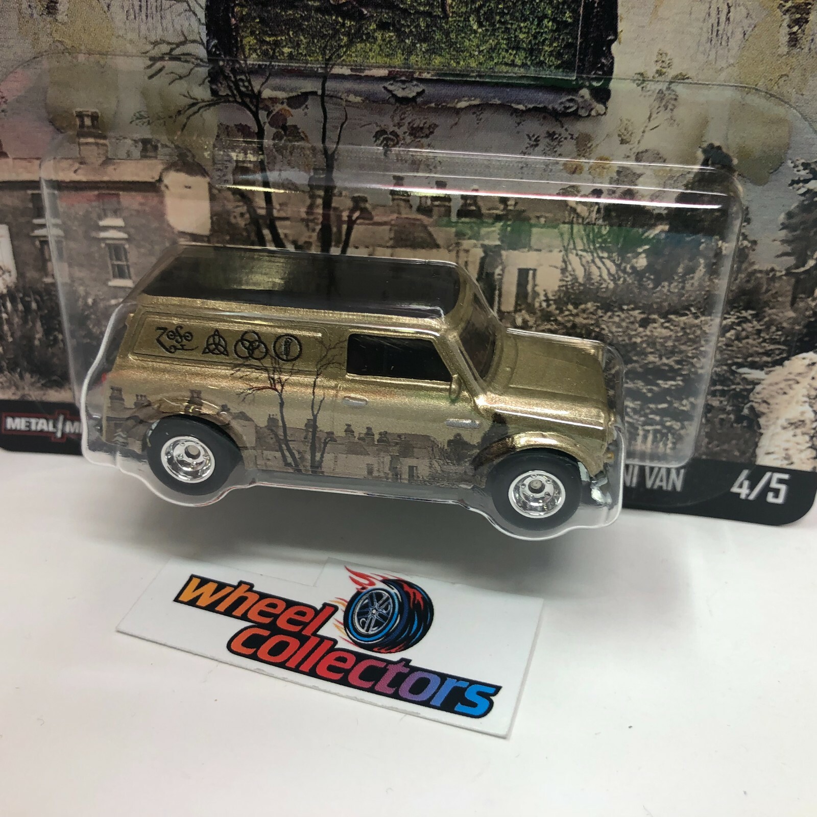 '67 Austin Mini Van * Hot Wheels LED-ZEPPELIN Pop Culture * YO102