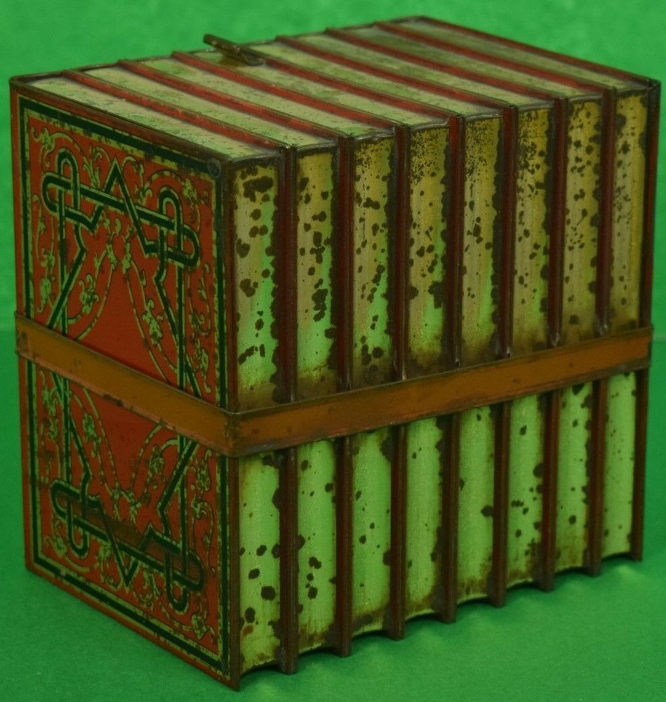 "English (8) Volume Book Tin Caddy"