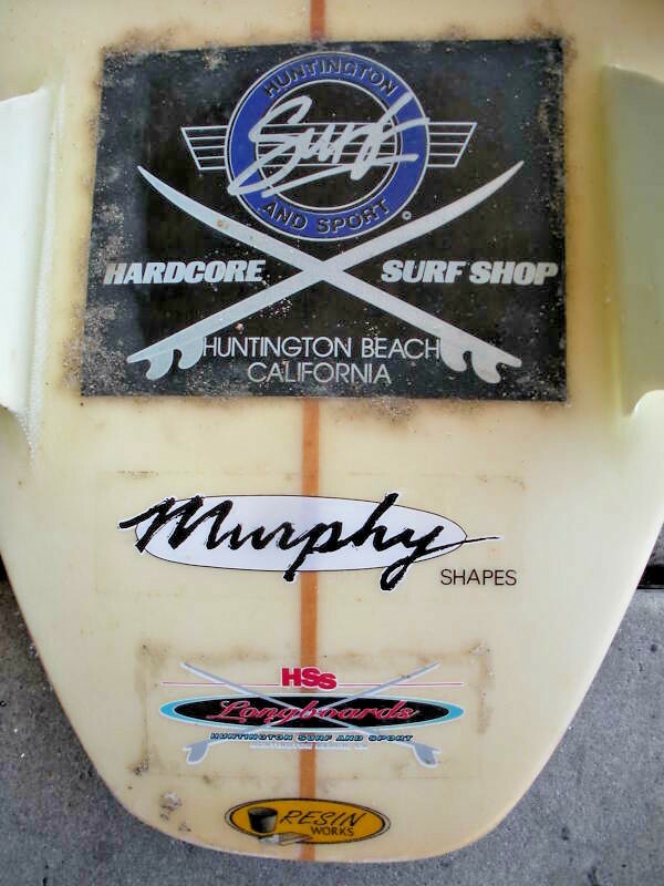 PACIFIC WAVE CRAFT SURFBOARD ( HANDCRAFTED BY ROY SANCHEZ
