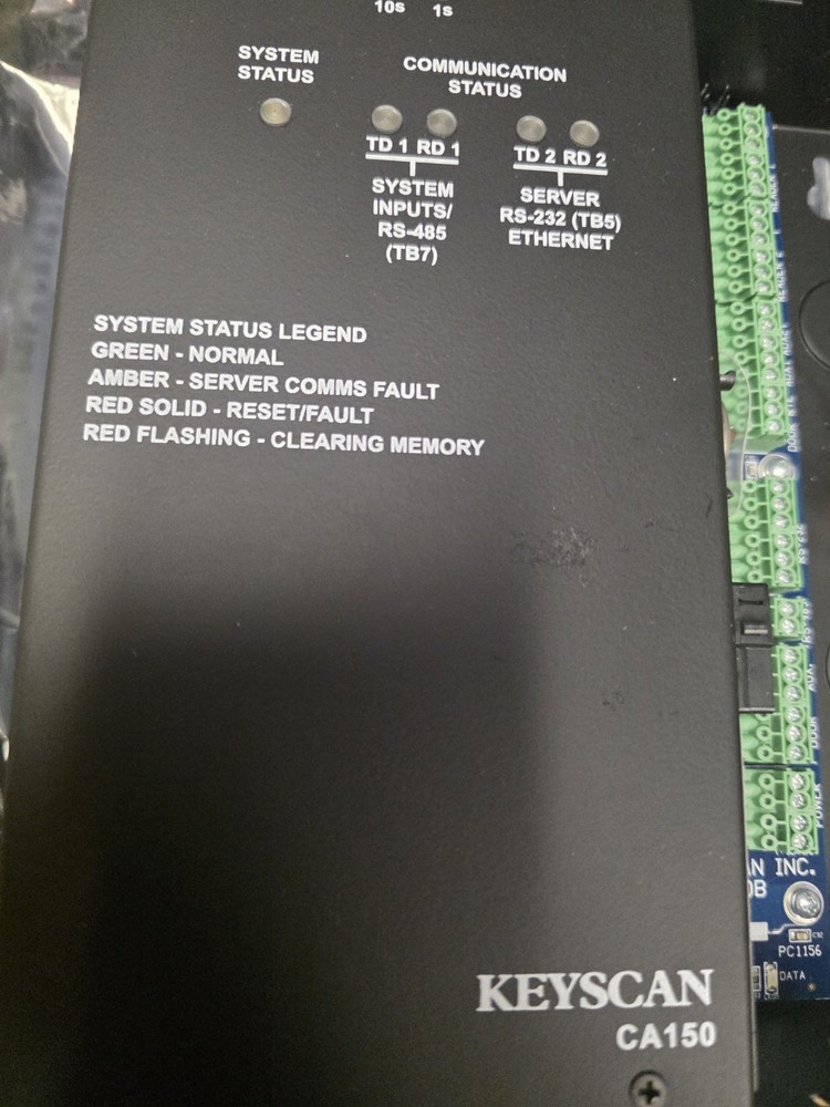 Keyscan, CA150 Access Control Panel.