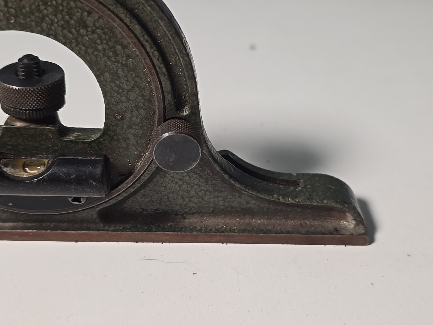 Vintage Mitutoyo 180-301 Combination Protractor Head Machinist Tools