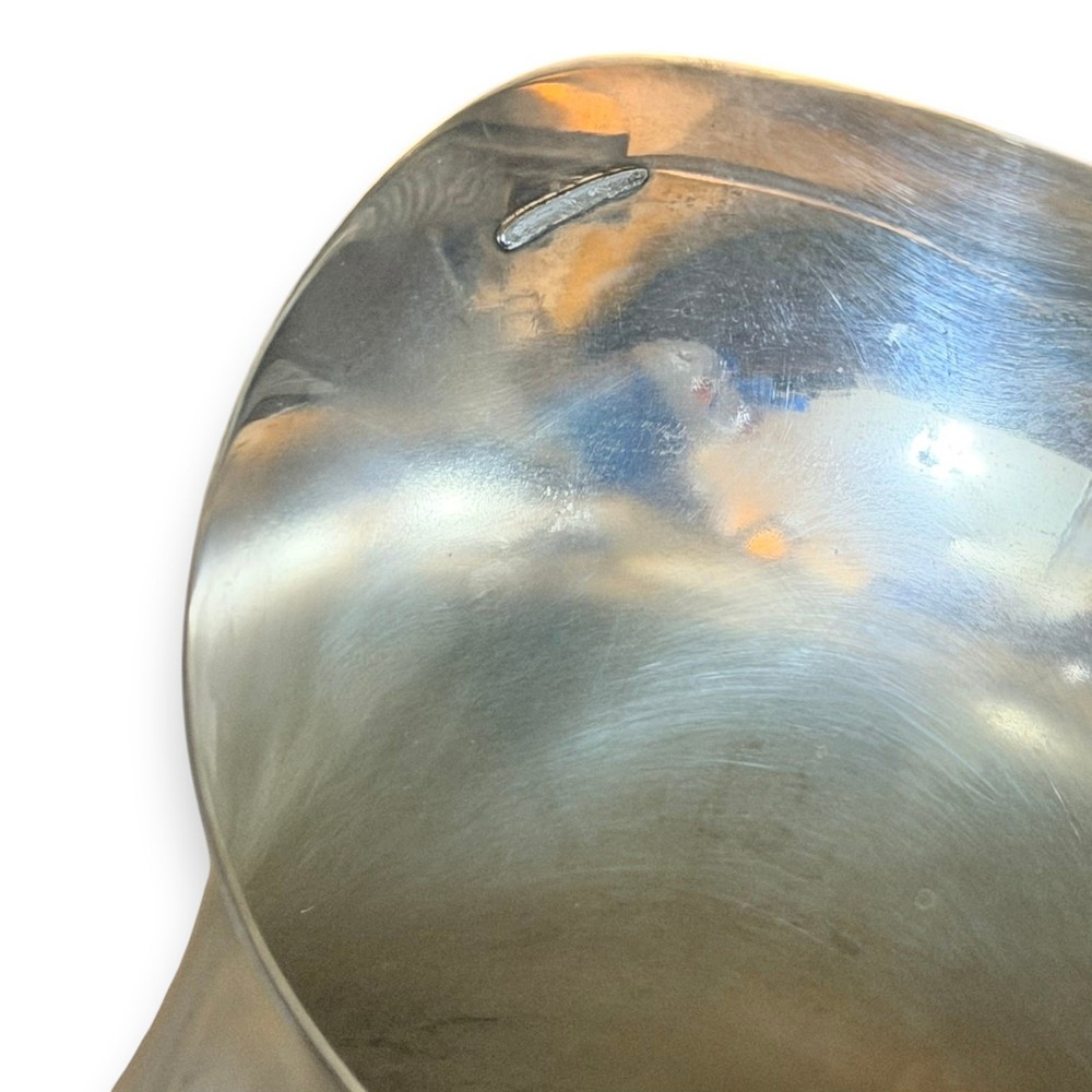 Antique Rogers Bro Silverplate Water Pitcher No 2317, Footed Floral Handle Jug