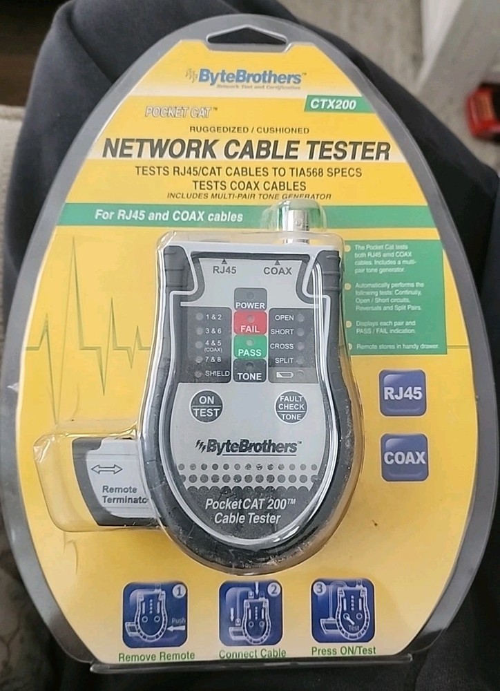 ByteBrothers Pocket Cat Network Cable Tester