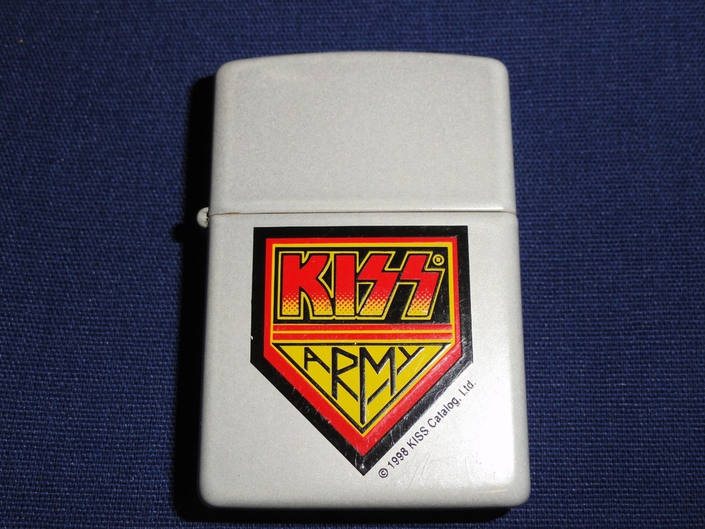 KISS KISS ARMY LOGO ZIPPO LIGHTER
