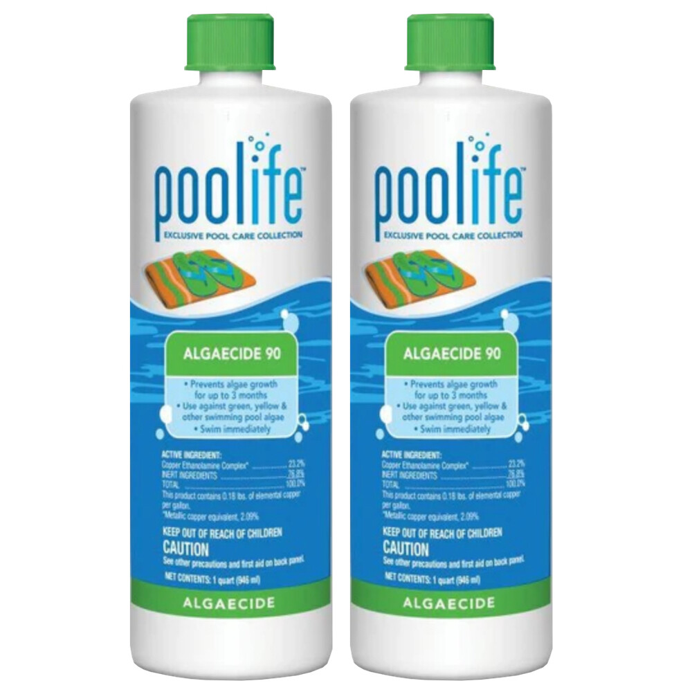 Poolife Algaecide 90 - 1 qt - 2 Pack
