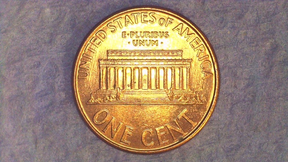 1993 D Lincoln Memorial Cent (B1005)