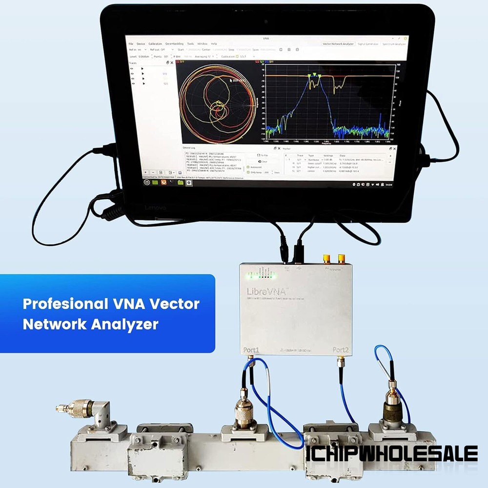 LibreVNA 2.0 Upgraded 100kHz-6GHz Vector Network Analyzer USB Full 2-Port VNA