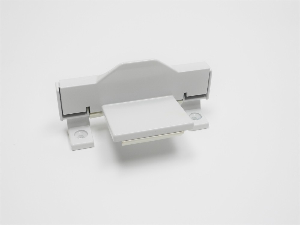 CGI 632-W Egress Window Latch Lock Handle WHITE w/ CGI Logo