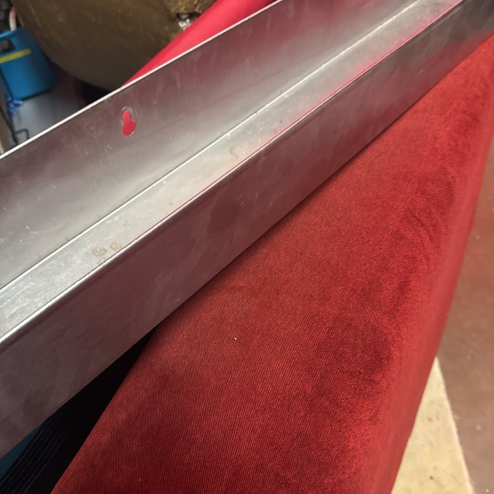 Krowne Metal S-48 48" Speed Rails Liquor Stainless (qty=4)