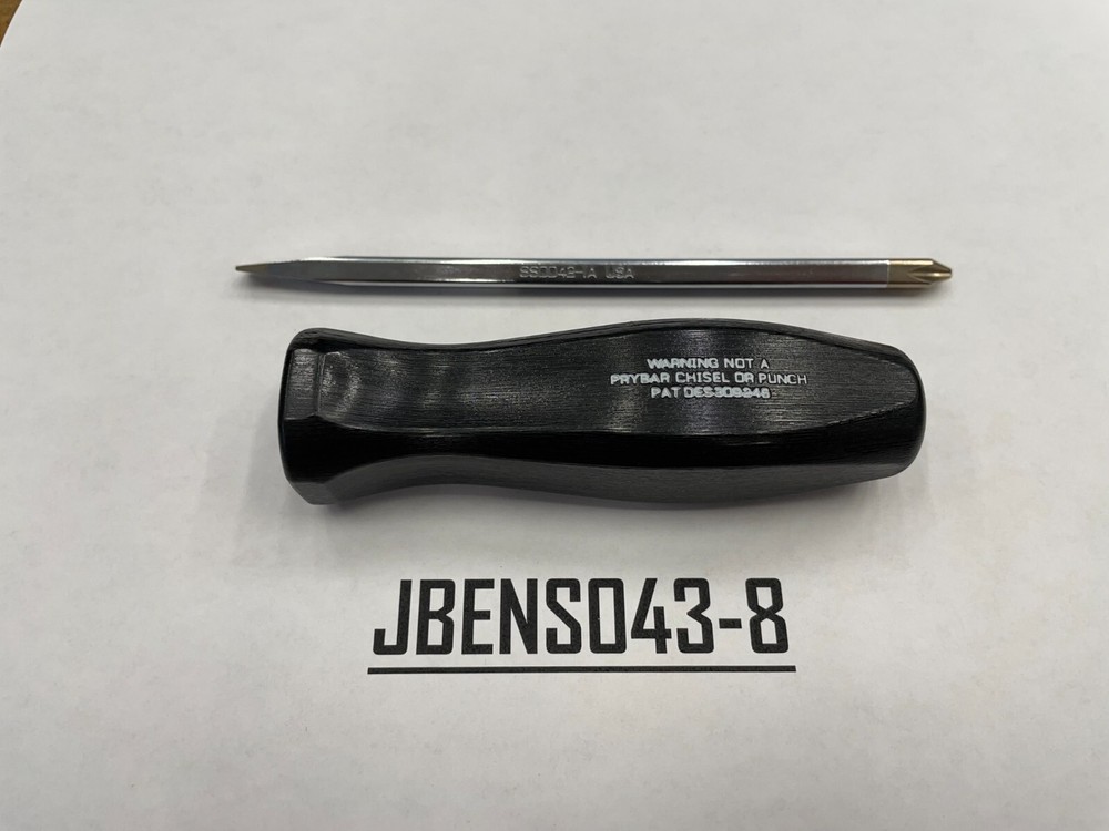 Snap-on Tools NEW RARE "GTR" Edition Interchangeable Blade Screwdriver SDDD42