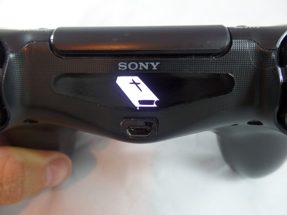 PlayStation PS4 Controller BIBLE Light Bar Decal Sticker LED Status Bar