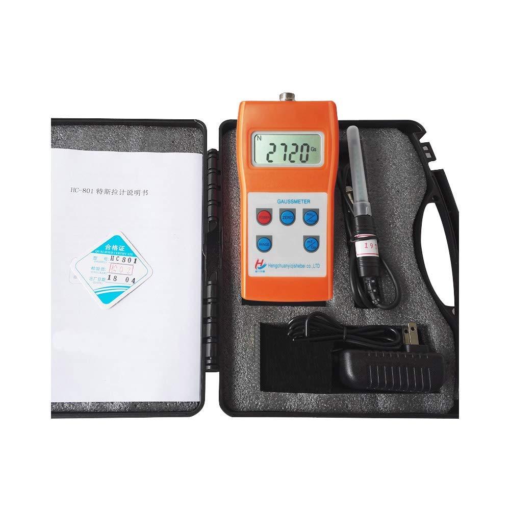Handheld Gauss Meter Magnetic Tester 0~200mT~2000mT 2%
