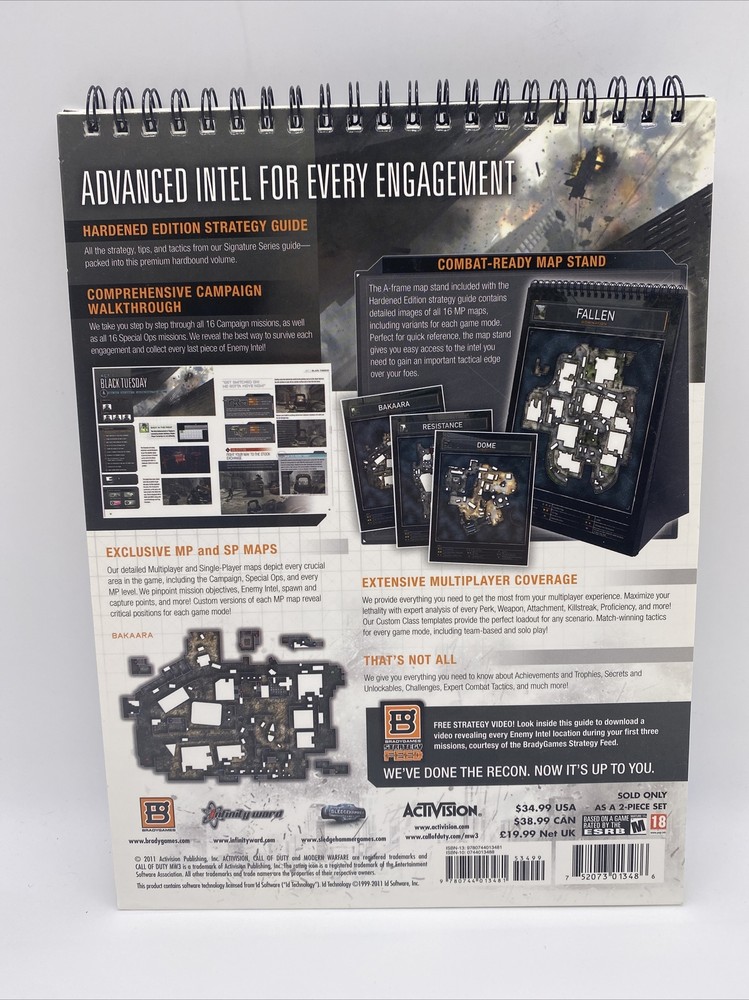 Call of Duty Modern Warfare 3 Multiplayer Tactical Map Stand - E