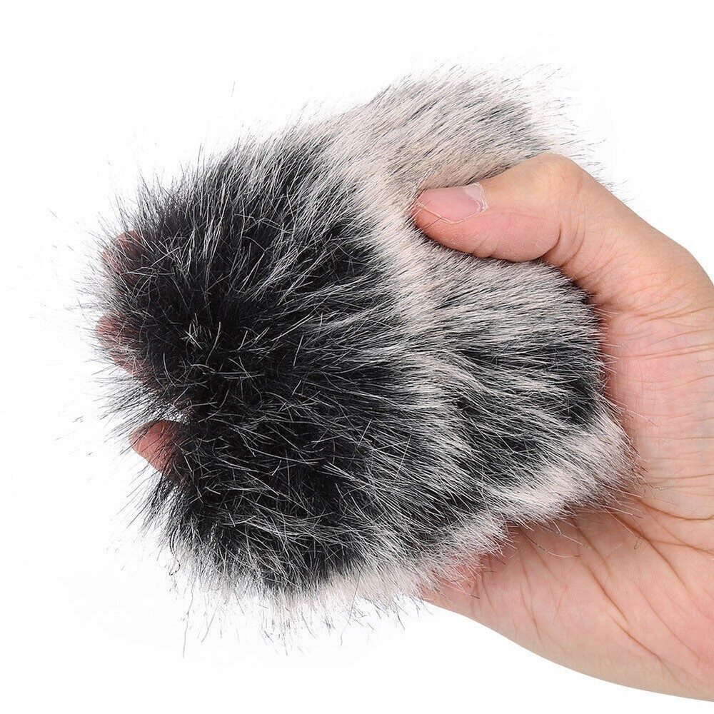 Microphone Windproof Windshield Wind Fur Muff for DSLR Camera DV Camcorder