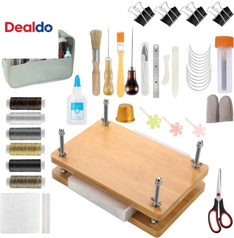 Book Binding Kits, Book Press, 11.6 X 7.8 Inch Bookbinding Tools Bookbinding Sup