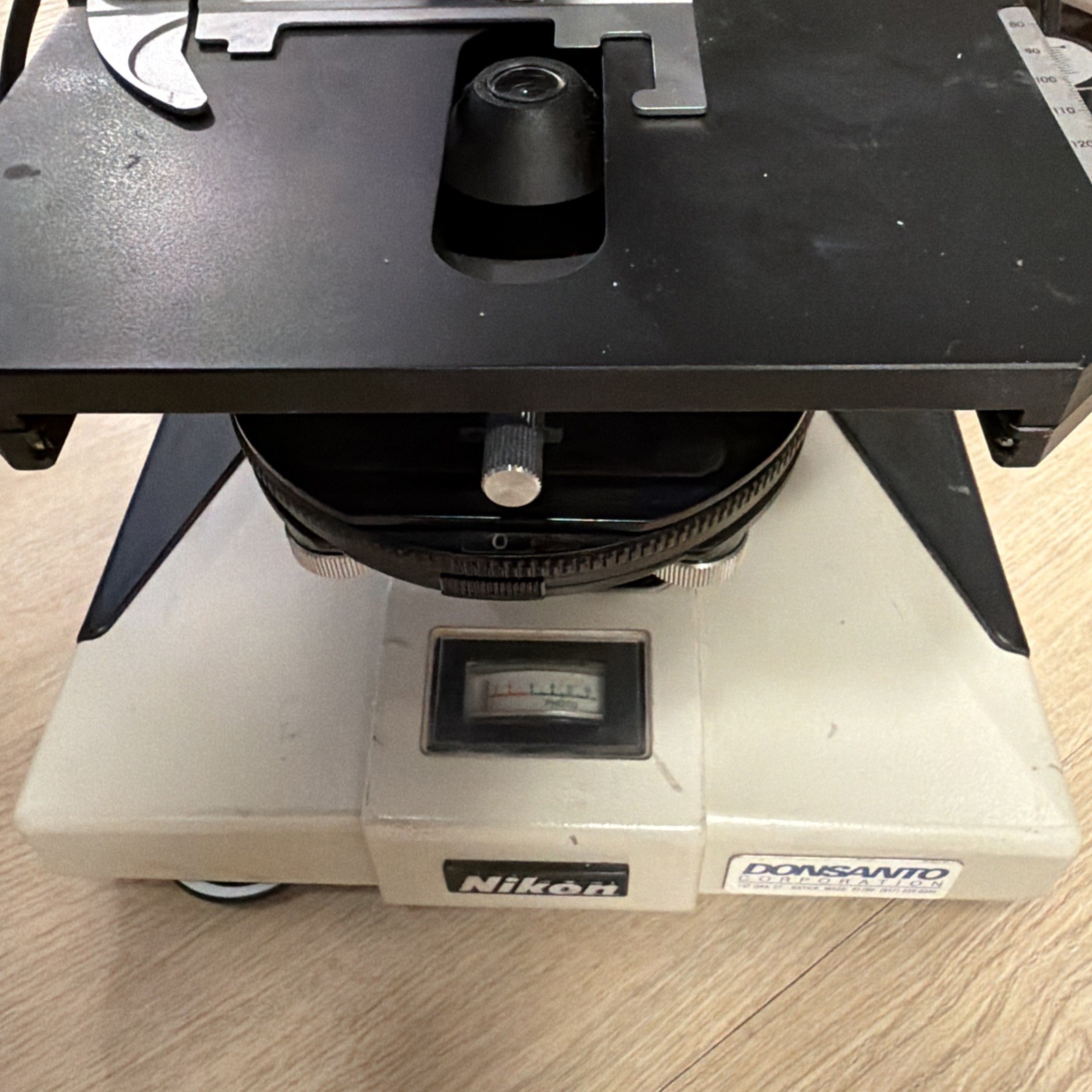 Nikon Optiphot Microscope w/ 2 objective lenses