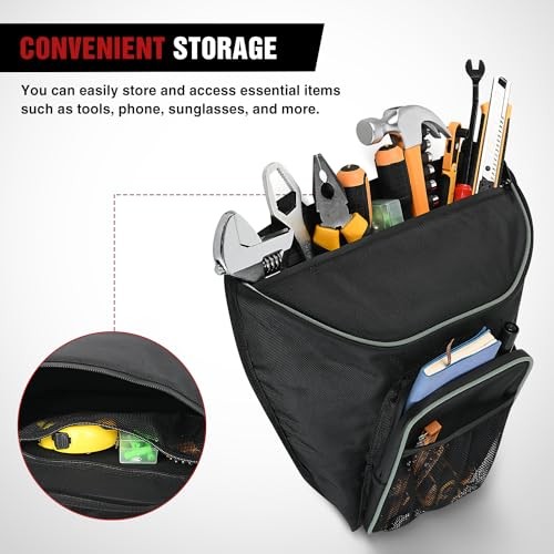 RZR Storage Bag,1680D UTV Center Bag with Multiple Pockets, UTV Cab Pack