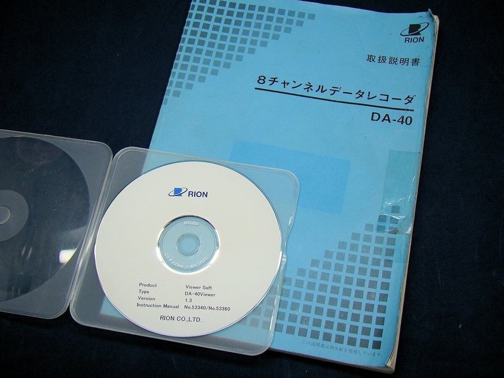 Rion DA-40 8ch DATA RECORDER DA40 Used JPN