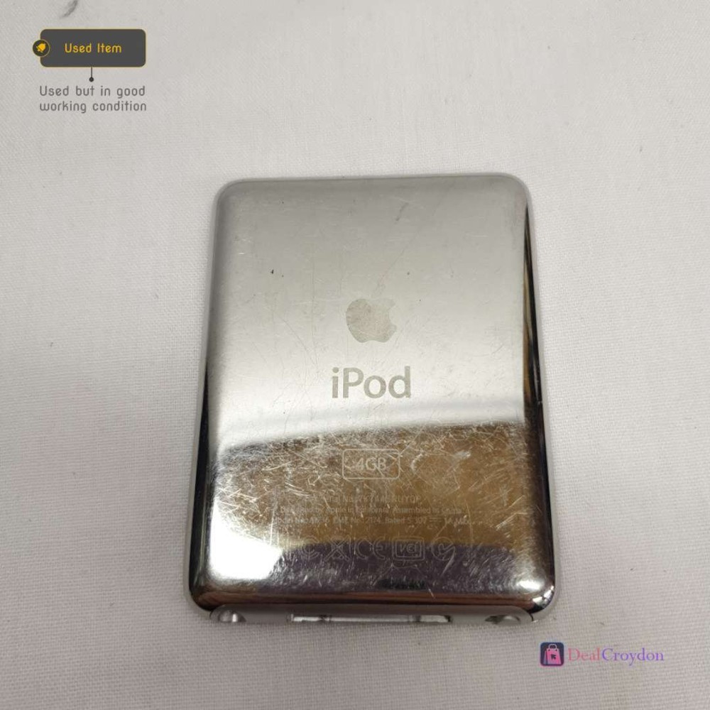 APPLE IPOD A1236 4GB IPOD PLAYER NO ACCESSORIES