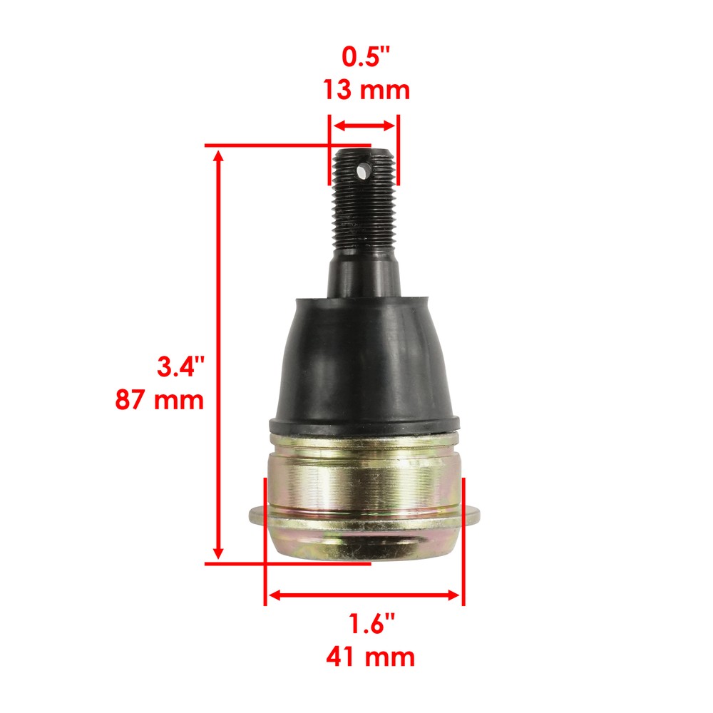 Front Suspension Knuckle Upper Ball Joint For John Deere Am138400