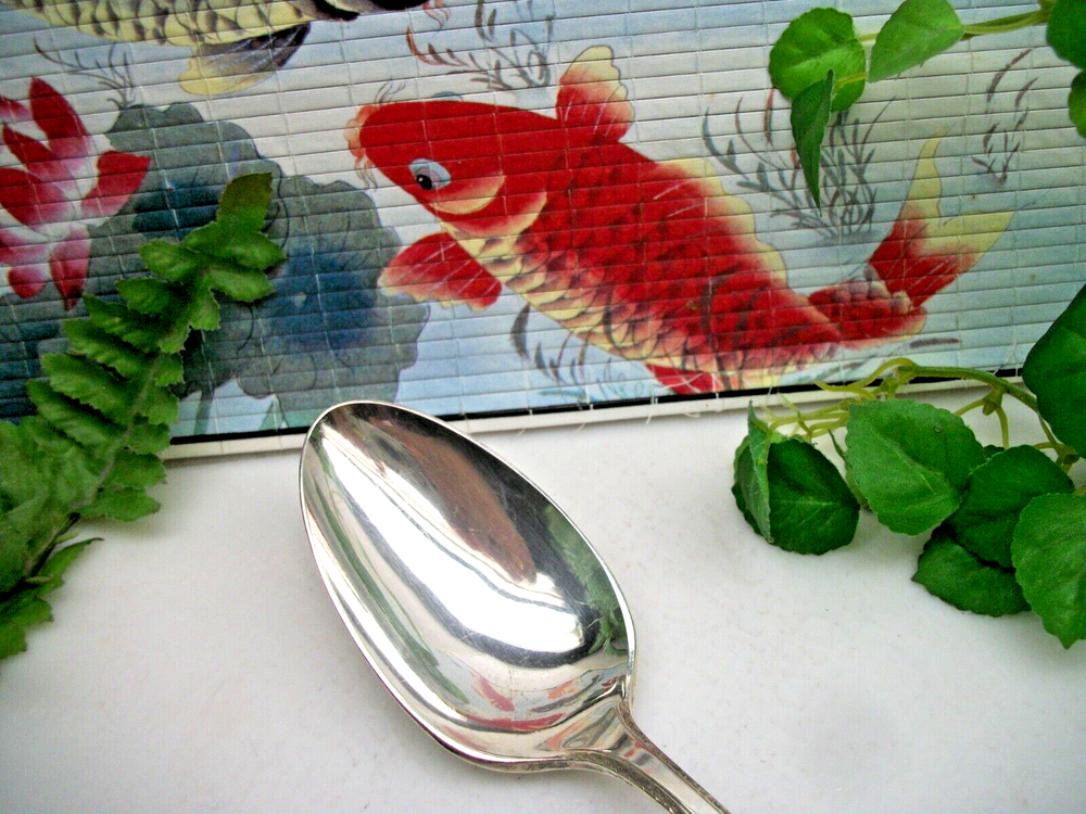 International Silver 1847 Rogers ARGOSY Silverplate Solid Serving Spoon 1926