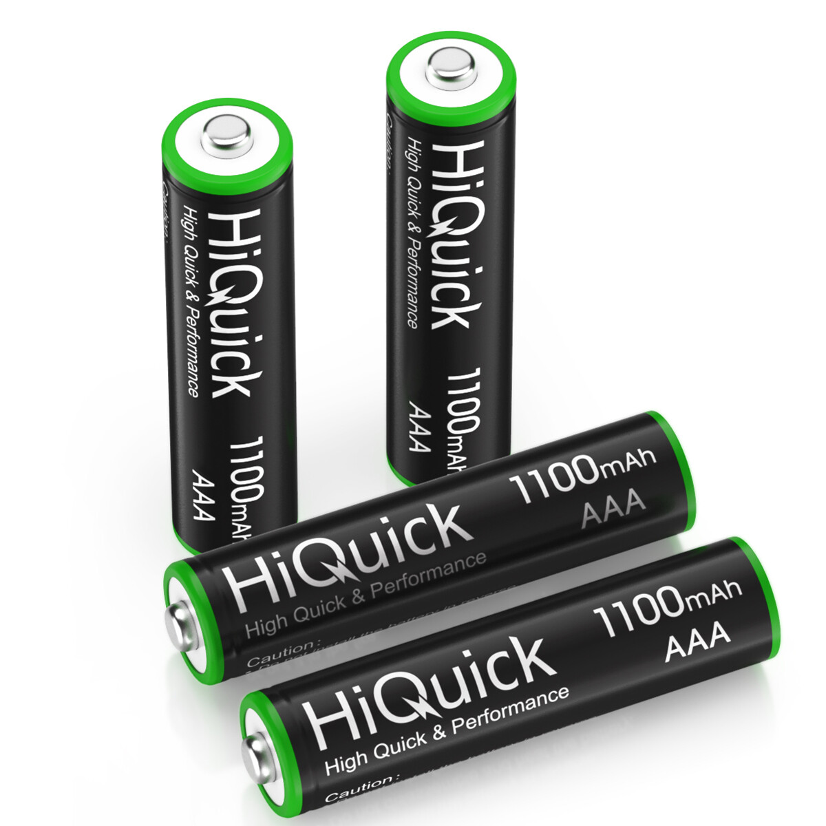 AAA AA Rechargeable Batteries 1100 2800mAh 1.2V Ni-MH / 8 Slots LCD Charger Lot