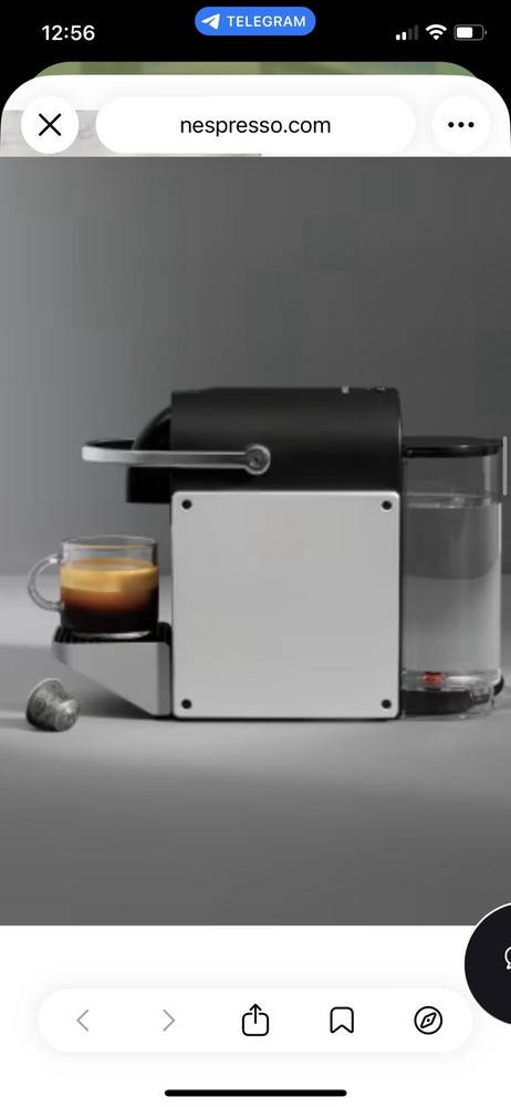Nespresso Pixie Silver Redesign