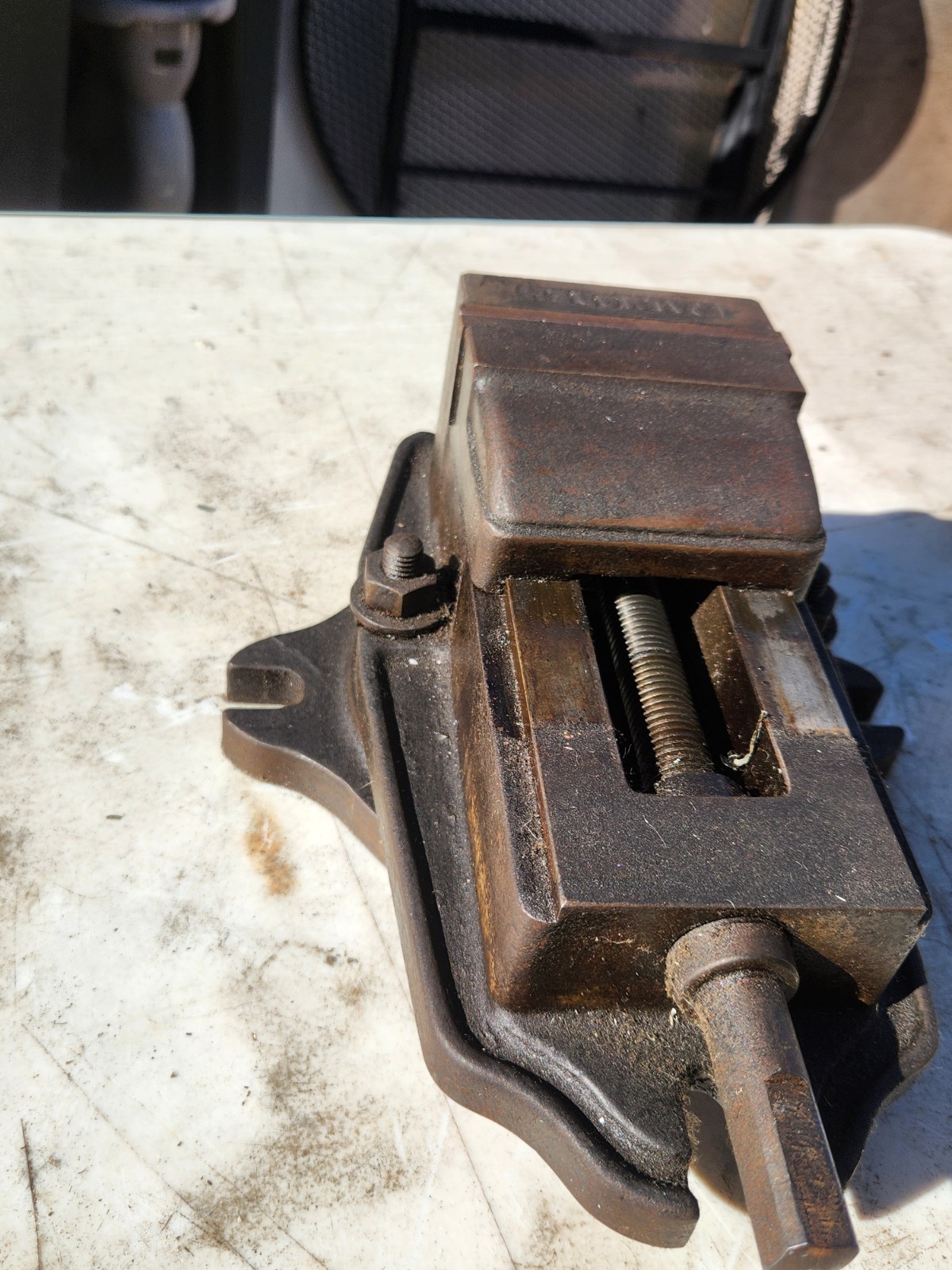 Palmgren 4" swivel vise machinist vise