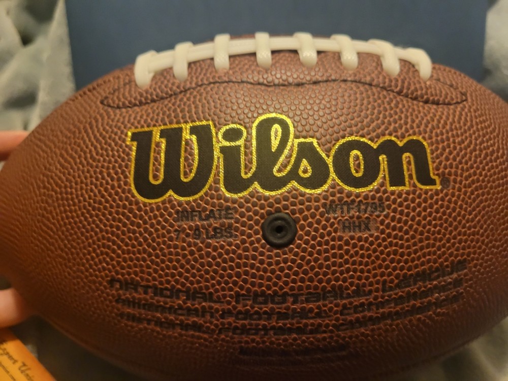 Sam Darnold Autographed Wilson NFL Football - With CoA