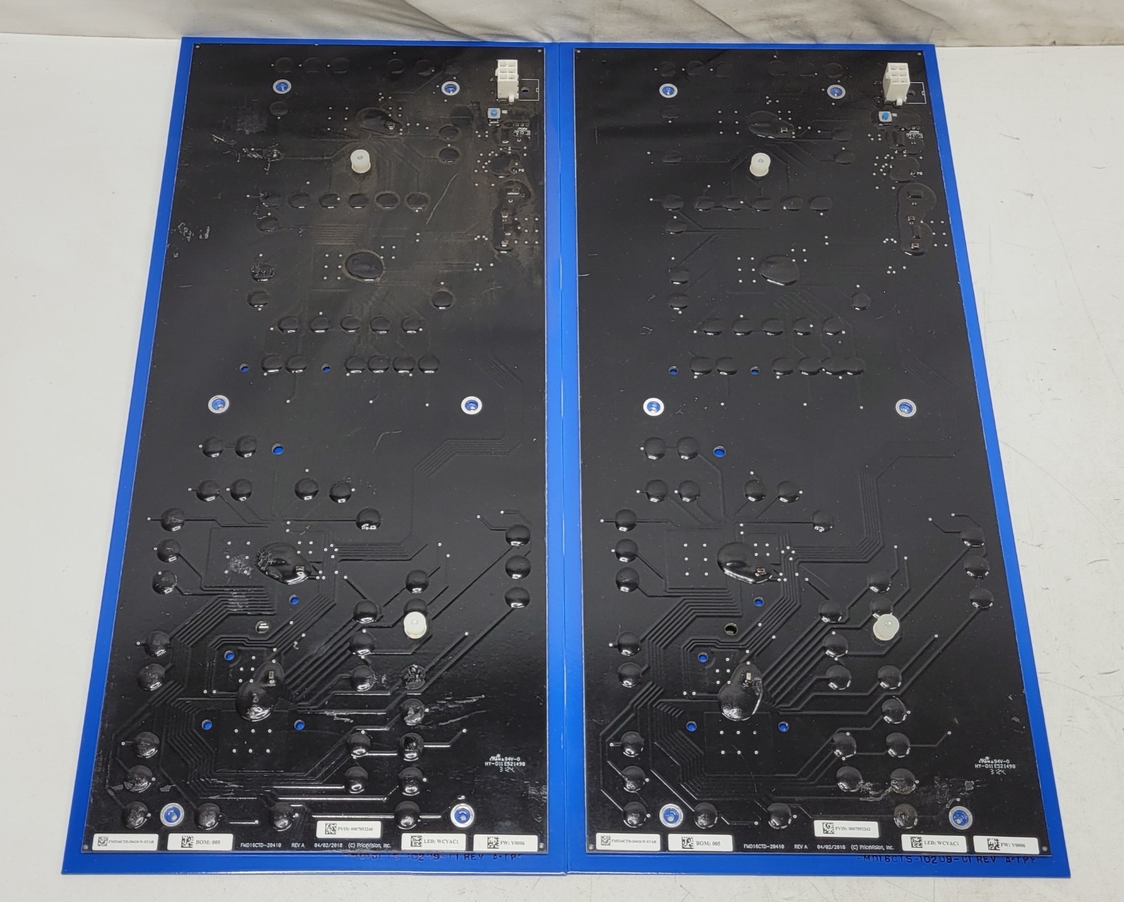 Pricevision LED Fuel Price LED Sign 8 Panel Kit FMD16CTD SEE PHOTOS!