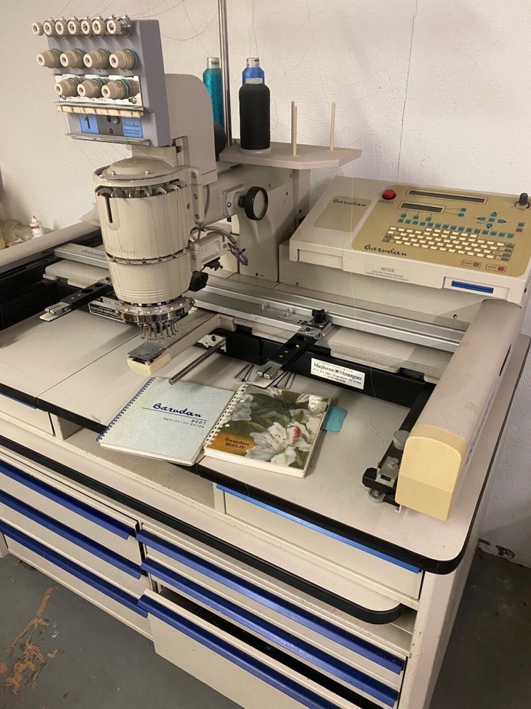 embroidery machine barudan single head